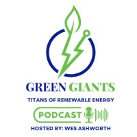 Green Giants: Titans of Renewable Energy Podcast logo - Similar company to Alberta Methane Emissions Program