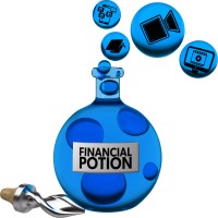 Financial Potion logo - Similar company to Rain Visual Strategy / Design