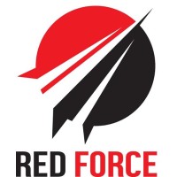 Red Force Cricket logo - Similar company to Kato Solutions