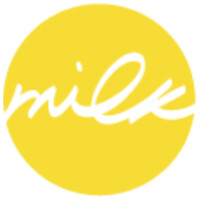 Milk Branding logo - Similar company to Space (Mallorca)