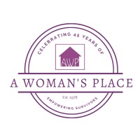 A Woman's Place logo - Similar company to Stop The Silence - A Department Of The Institute On Violence, Abuse And Trauma