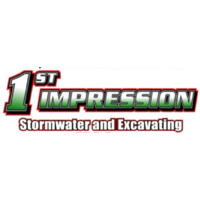 1st Impression Stormwater and Excavating logo - Similar company to “Change Is Possible - Your Career Transformation Guide