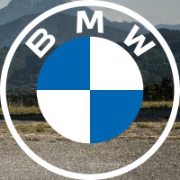 M Car Ltd. BMW dealer logo - Similar company to Motorworld