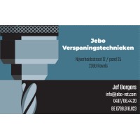 Jebo verspaningstechnieken logo - Similar company to Energetic N.V.