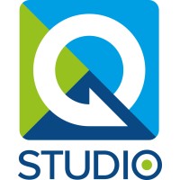 Q-Studio creëert offline en online interactie logo - Similar company to Bamos! Webstudio