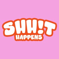 Shh!t Happens logo - Similar company to Vibez Creative