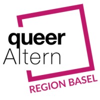 queerAltern Region Basel logo - Similar company to Studio Lookout - Branding. Care. Futures.