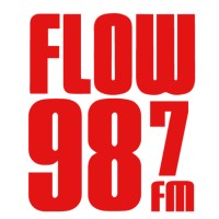 FLOW 98.7FM logo - Similar company to Vibe105® - #1 For Hip Hop, R&B And The Culture