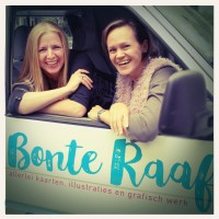 Bonte Raaf illustratie & ontwerp logo - Similar company to Scripta