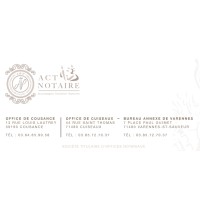 ACT&NOTAIRE Offices notariaux de Cousance, Cuiseaux et bureau annexe de Varennes Saint Sauveur logo - Similar company to Actt Notaires