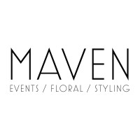 MAVEN events / floral / styling logo - Similar company to Festivities
