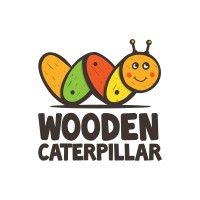 Wooden Caterpillar Toys logo - Similar company to Bimbasket