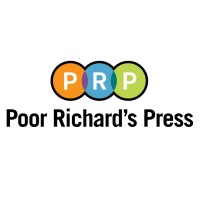 Poor Richard's Press logo - Similar company to Bubble & Hatch