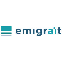 Emigrait logo - Similar company to Narratear (Ama Ai)