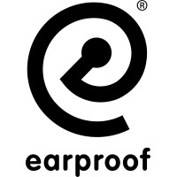 Earproof logo - Similar company to Bb Hearing