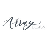 Array Design logo - Similar company to Bloom + Blueprint Event Co