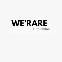 WE’RARE - 0 to online logo - Similar company to We Wear