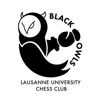 Black Owls Lausanne University Chess Club logo - Similar company to Warwick Chess