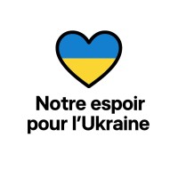 Notre espoir pour l'Ukraine logo - Similar company to The Small Projects Team