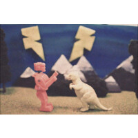 Dinosaurs V Robots Films logo - Similar company to The Dinosaurs