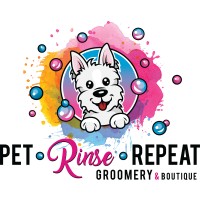 Pet. Rinse. Repeat. Groomery & Boutique logo - Similar company to Jog Dat Dog