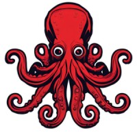 Red Kraken Creative logo - Similar company to Stylin' Strings Lacrosse