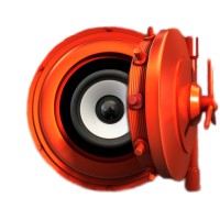 Red Vault Audio logo - Similar company to Orange Alchemy Content Labs