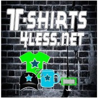 T-Shirts 4 Less logo - Similar company to Beav'S Tees