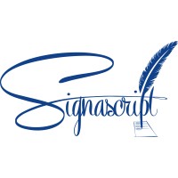Signascript logo - Similar company to Reservatoo