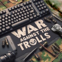 WAR AGAINST THE TROLLS logo - Similar company to Med Services
