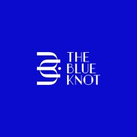 The Blue Knot logo - Similar company to Rainbow Tufts