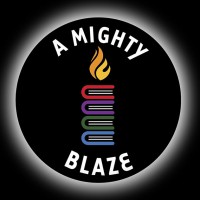A Mighty Blaze logo - Similar company to Lambda Pi Eta, Alpha Rho Chapter