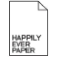 Happily Ever Paper logo - Similar company to Untitled — Paris