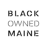 Black Owned Maine logo - Similar company to Wegoodvisuals.Com