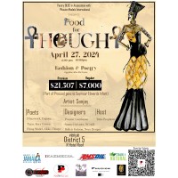 Food For Thought: Fashion Show & Poetry Night