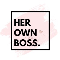 Her Own Boss logo - Similar company to Fork + Flavour Marketing