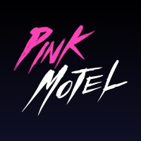 Pink Motel logo - Similar company to 5B Artists+Media