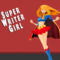 Super Writer Girl logo - Similar company to Edge Pulse