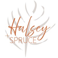 Halsey + Spruce logo - Similar company to Woda Bag