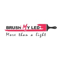 Brush My LED logo - Similar company to Mytech & Assembly Sdn Bhd