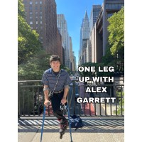 One Leg Up With Alex Garrett logo - Similar company to Justintime Baseball