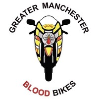 Greater Manchester Blood Bikes logo - Similar company to Purple Tree Communications
