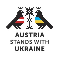 Austria stands with Ukraine logo - Similar company to Human Rights Center “Pryncyp”