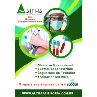 Altha Assessoria em Medicina e Segurança do Trabalho Ltda logo - Similar company to Climet Consultoria Em Medicina E Segurança Do Trabalho