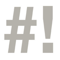 #! (Shebang) logo - Similar company to Shebang Online Marketing Group