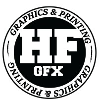 HF GFX & Printing logo - Similar company to Cascade Printing And Graphics