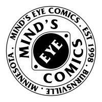 Mind's Eye Comics logo - Similar company to Durban Comics