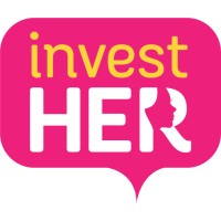 InvestHER logo - Similar company to Democratic Fundraisers Association