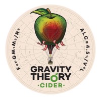 Gravity Theory Cider logo - Similar company to Ruby Violet