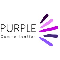 Purple communication logo - Similar company to Sodesign